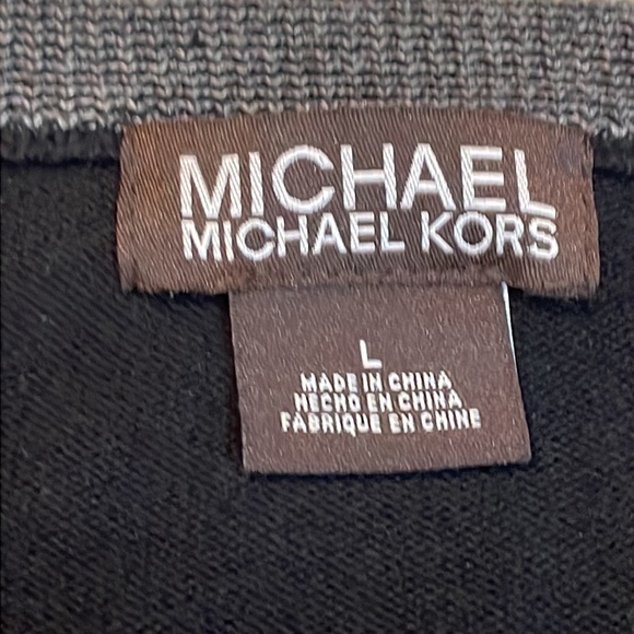 Michael Kors Men’s 100% Cotton Sweater Size Large - Picture 4 of 5